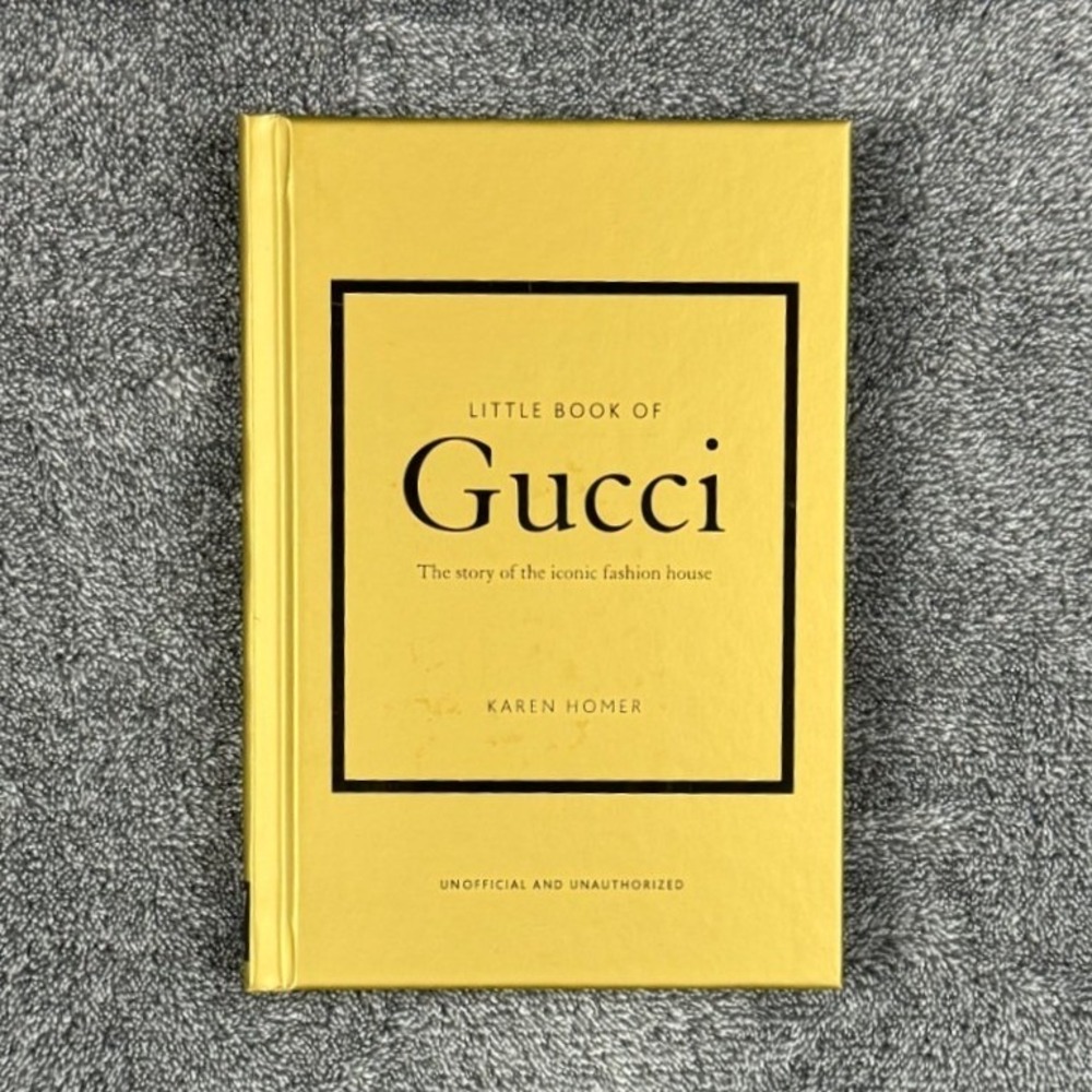 Little Book of Gucci Karen Homer Hardcover Luxury Fashion History Book